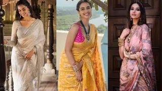 GOAT Actress Meenaakshi Chaudhary's Exquisite Saree Collection Is Unmissable